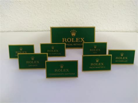 rolex etiqueta